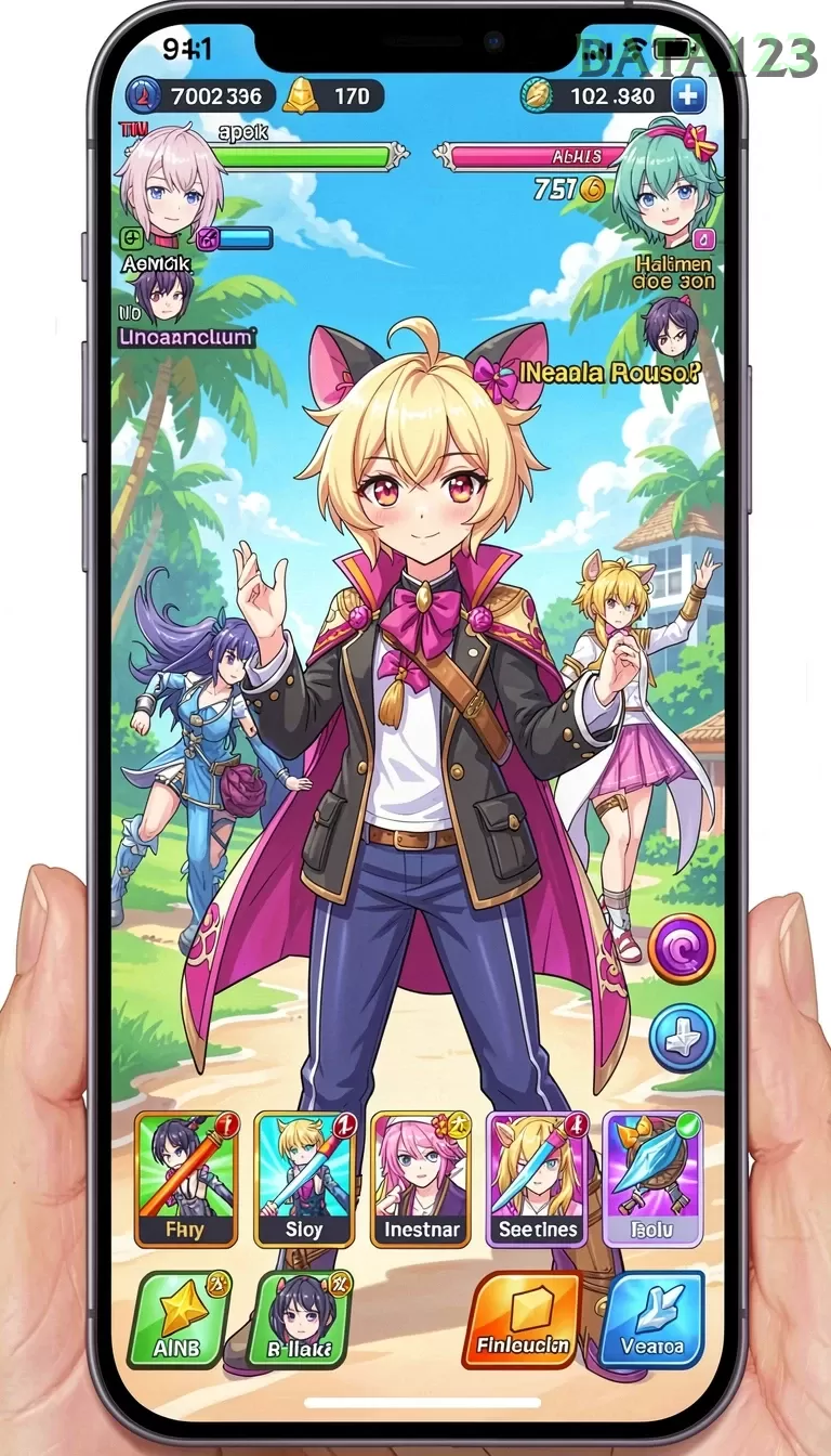 Galeri pratinjau visual bata123 build APK resmi terbaru